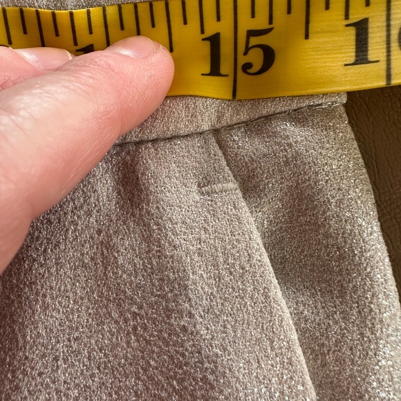 Zara Shiny Silver dress pants US M - Picture 6 of 8